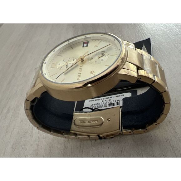 Tommy Hilfiger 1710415 Gold Men's Watch Daniel - Picture 6 of 16